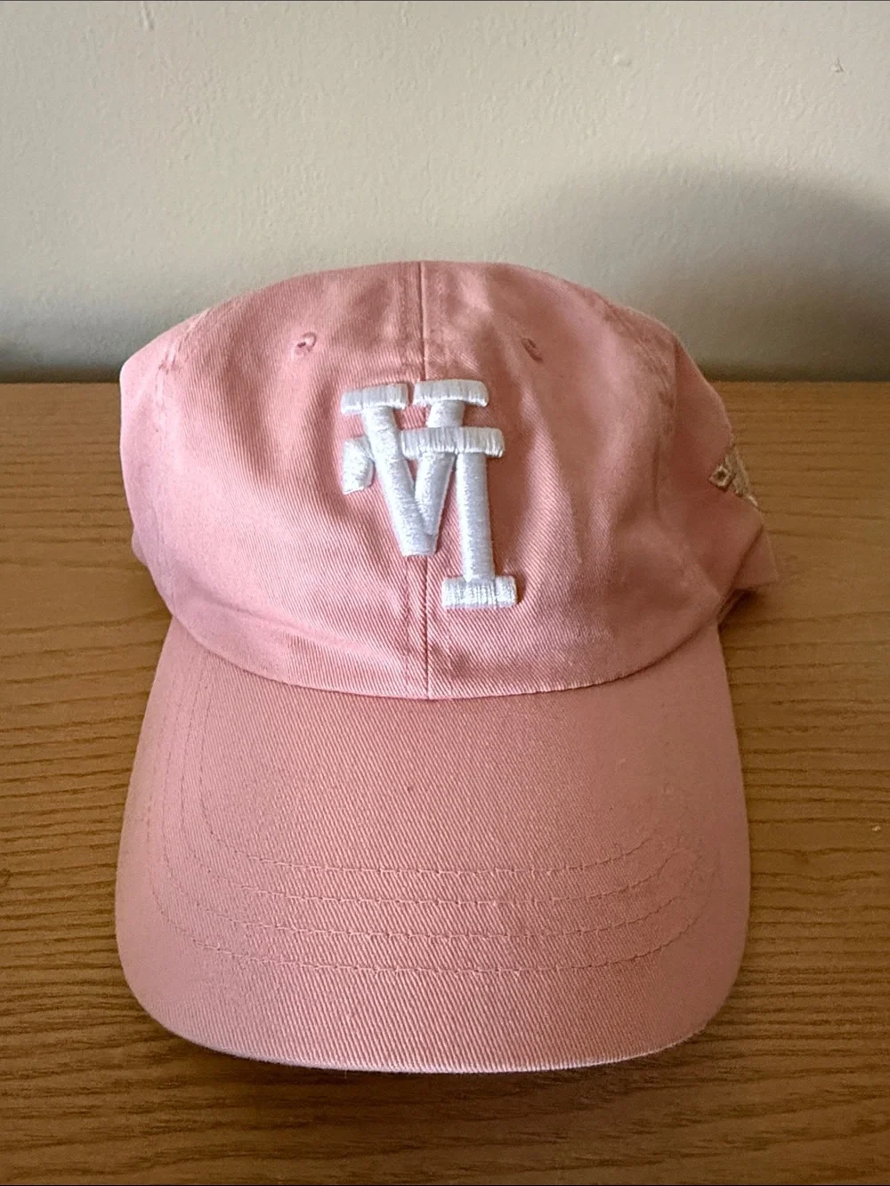 Kill the Hype Pink Embroidered LA Baseball Cap
